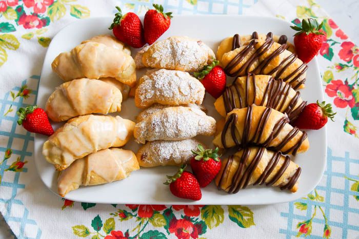 Filled Crescents, three ways! | bakeat350.net
