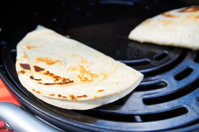 Grilled Peanut Butter and Chocolate Quesadillas with Caramelized Bananas