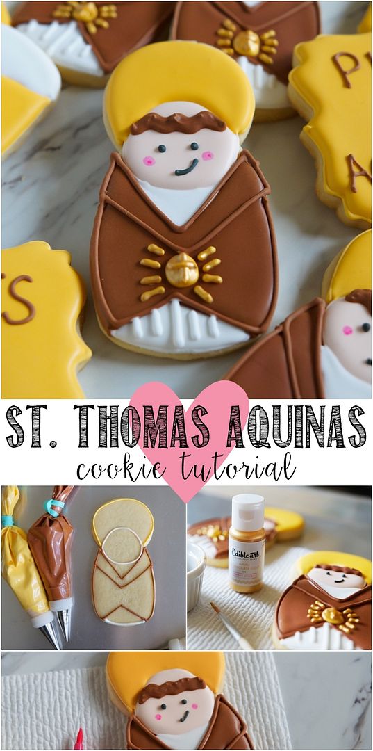how to make Saint Thomas Aquinas cookies