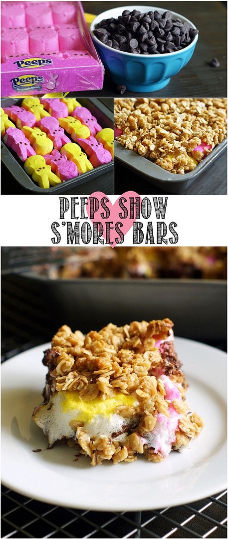 Peeps Show S'mores Bars ...a must-make Easter treat!
