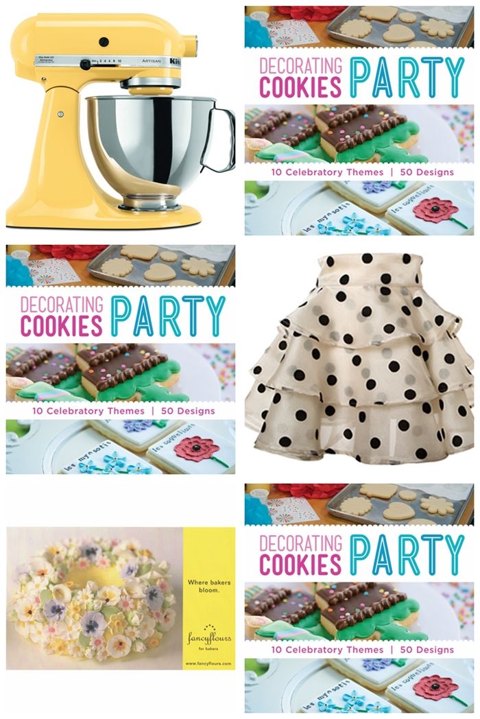 Decorating Cookies Party book celebration and giveaway!