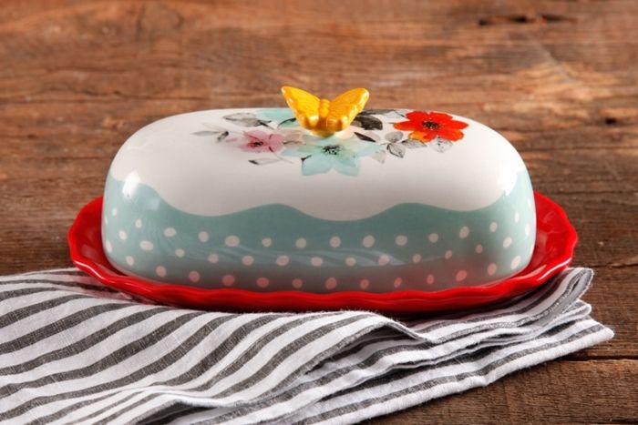 Pioneer Woman Cookware Butter Dish