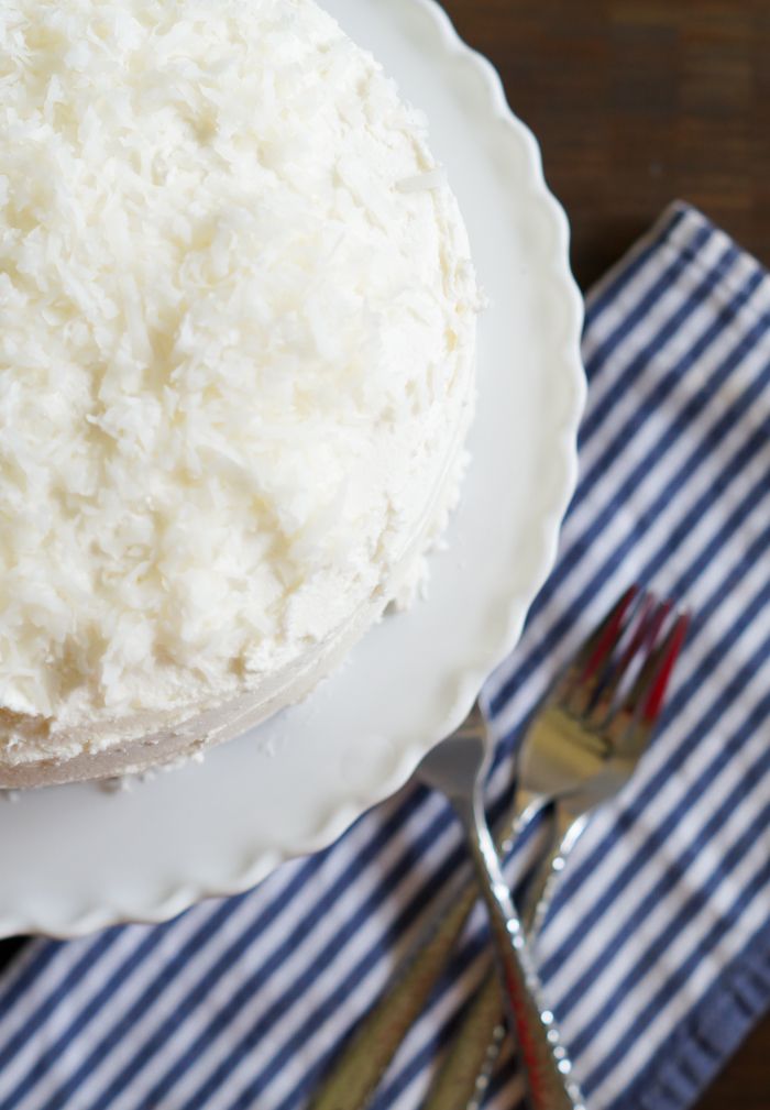 Nana McKee's Chocolate Cake (with fluffy coconut frosting)