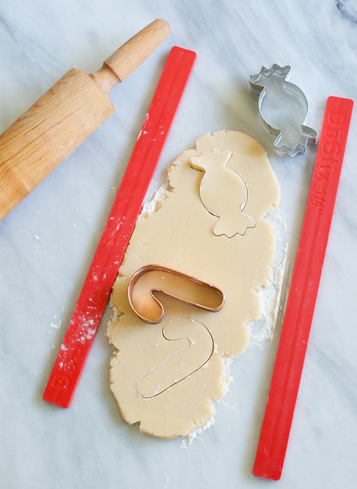 Butter Mint Cut-Out Candy Cookies