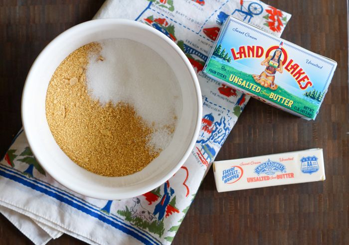 graham crust for s'mores brownies
