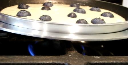 pancake w blueberries