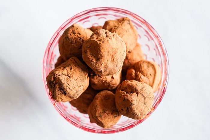 brownie truffles, 3 ways