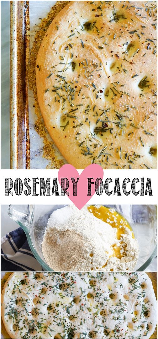 simple rosemary focaccia | bakeat350.blogspot.com for The Pioneer Woman Food & Friends