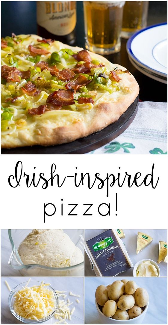 Irish-inspired pizza ... with a secret ingredient in the crust!