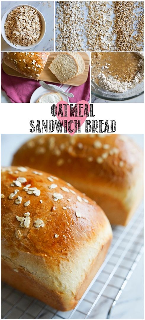 oats 101 + oatmeal sandwich bread | baket350.net for The Pioneer Woman Food & Friends