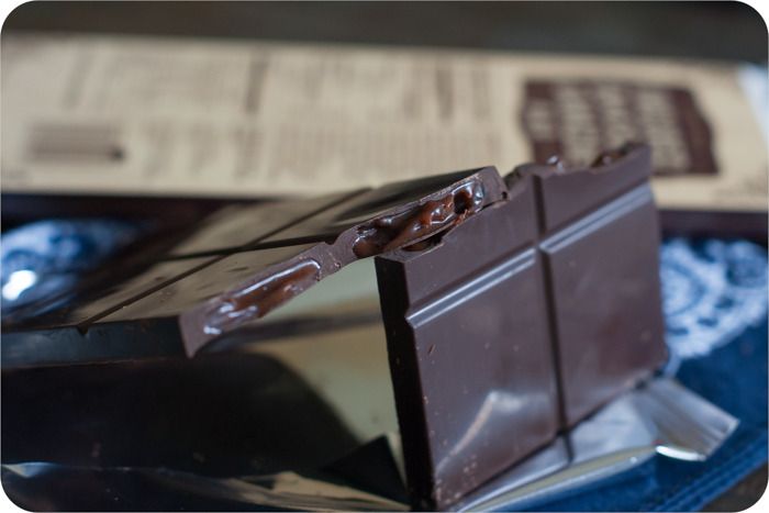 trader joe's uncured bacon ganache bar review : part of a weekly review series of tj's desserts