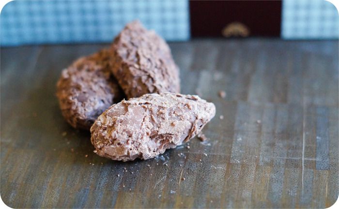 trader joe's belgian flaked truffles review : part of a weekly review series of tj's desserts and treats