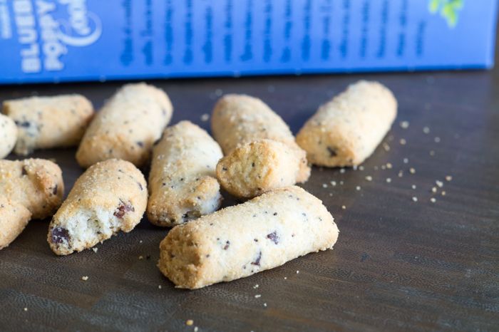 Trader Joe's blueberry poppy seed cookies review