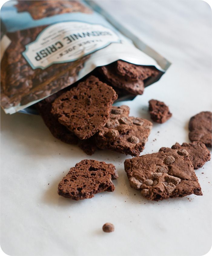 trader joe's brownie crisp review : part of a weekly review series of tj's desserts and treats
