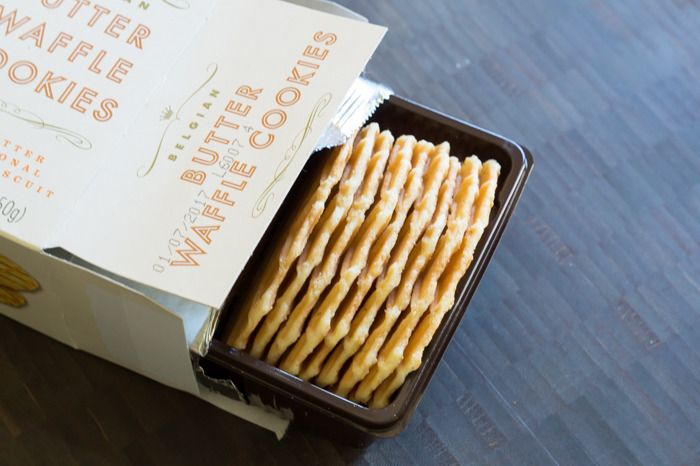 trader joe's butter waffle cookies review : part of a weekly review series of tj's desserts and treats