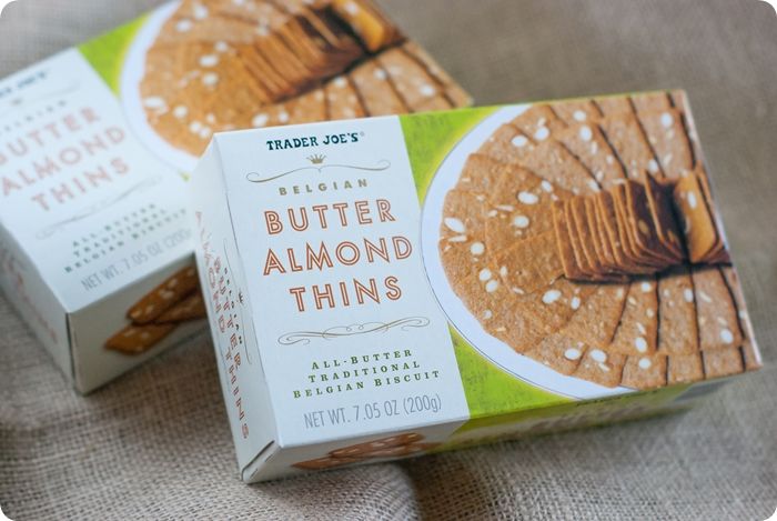 trader joe's butter almond thins review