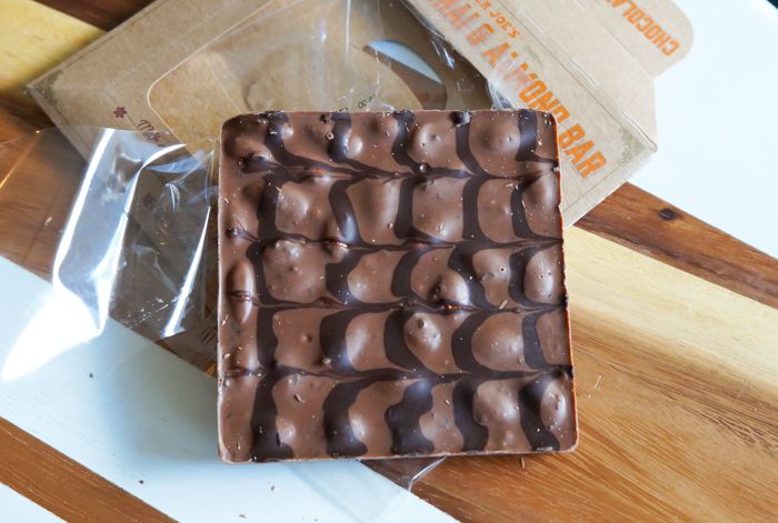 Sweet on Trader Joe's Sunday : Chocolate Chai & Almond Bar review