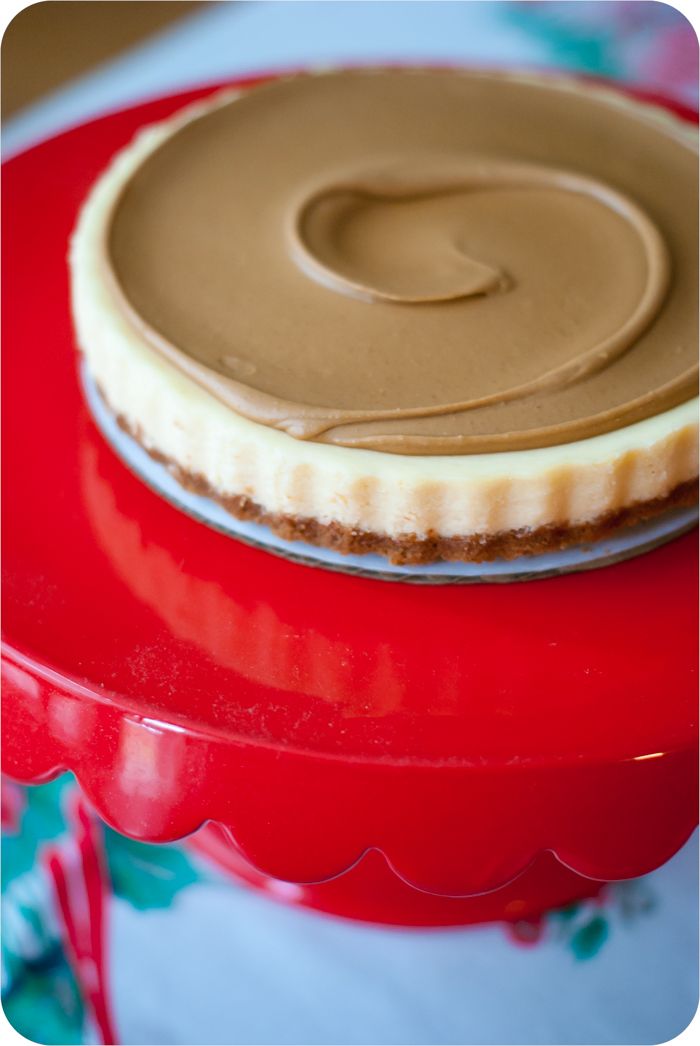 trader joe's cookie butter cheesecake review | bakeat350.blogspot.com