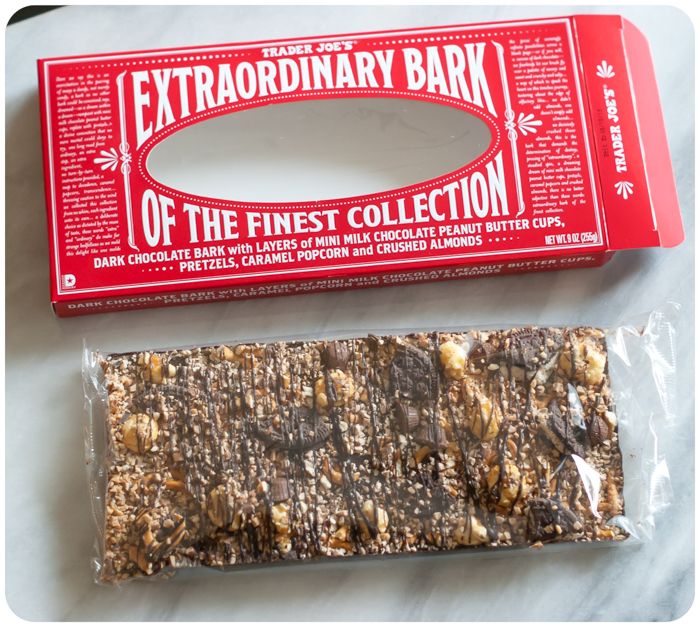 trader joe's extraordinary bark review