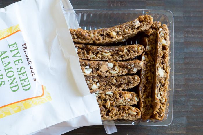 trader joe's five seed almond bars review : part of a weekly review series of tj's desserts and treats