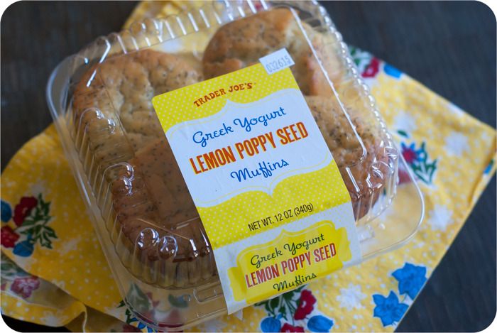 trader joe's greek yogurt lemon poppy seed muffins review