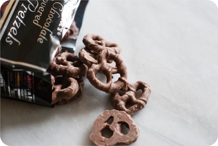 Sweet on Trader Joe&#39;s Saturday: Milk Chocolate Covered Mini Pretzels