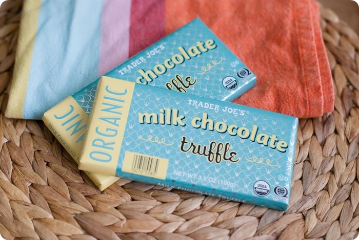 trader joe's milk chocolate truffle bar review