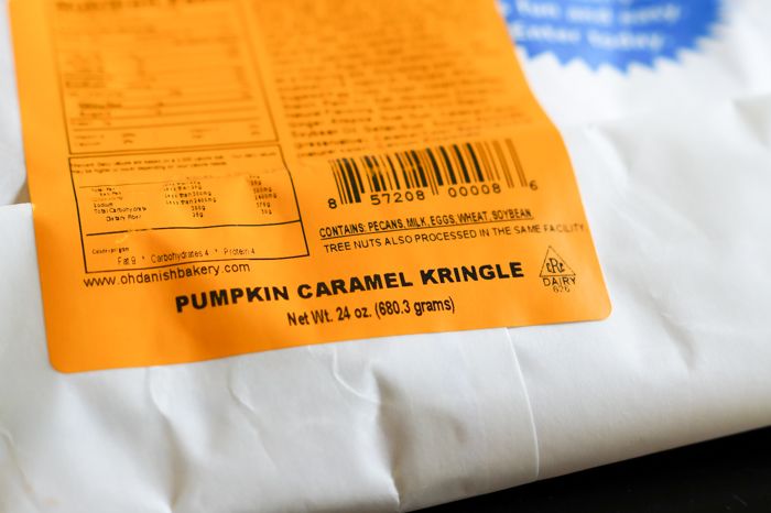 Trader Joe's Pumpkin Caramel Danish Kringle, reviewed!