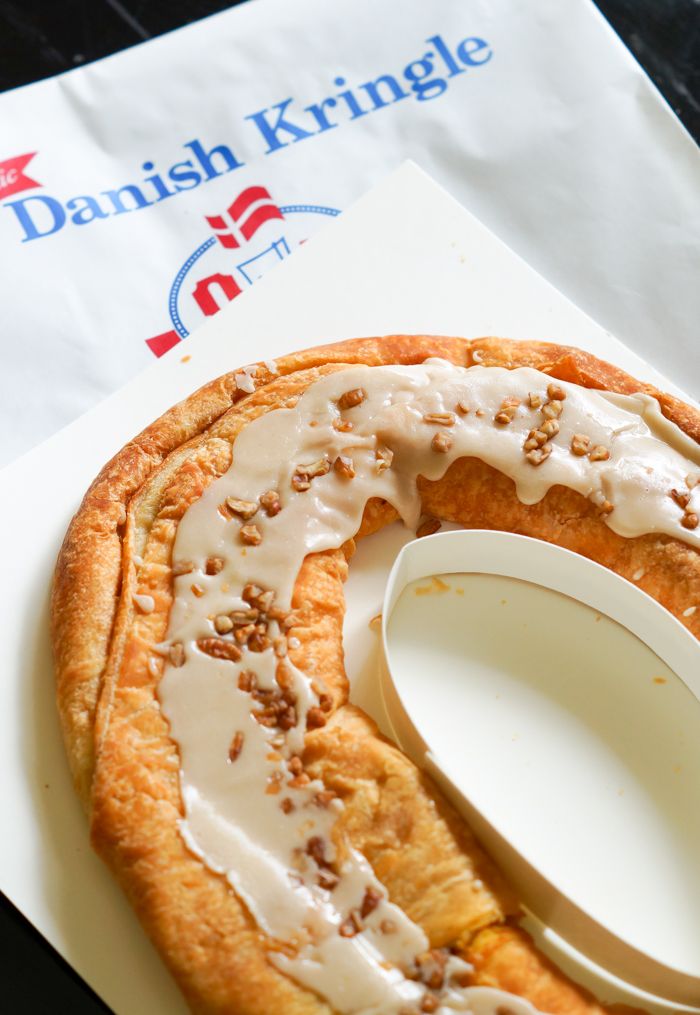 Sweet on Trader Joe's Sunday Pumpkin Caramel Danish Kringle Bake at