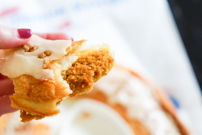 Trader Joe's Pumpkin Caramel Danish Kringle, reviewed!