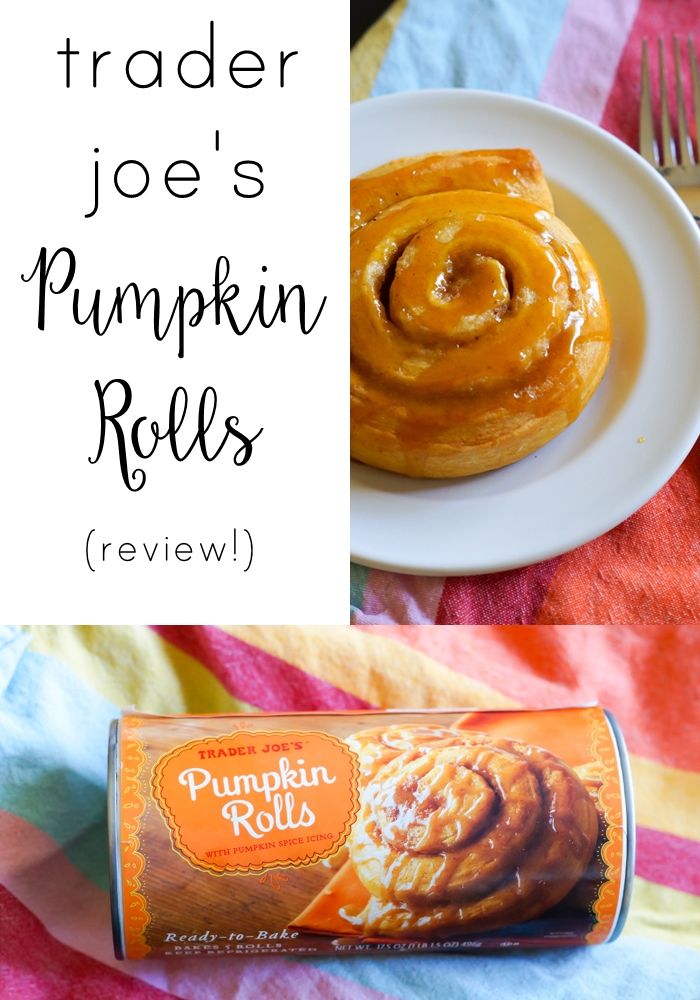 What to buy at Trader Joe's > Pumpkin Rolls review! #traderjoes