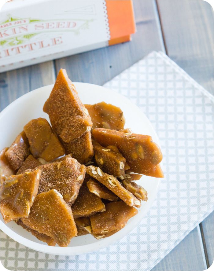 trader joe's pumpkin seed brittle review: part of a weekly review series of tj's desserts and treats
