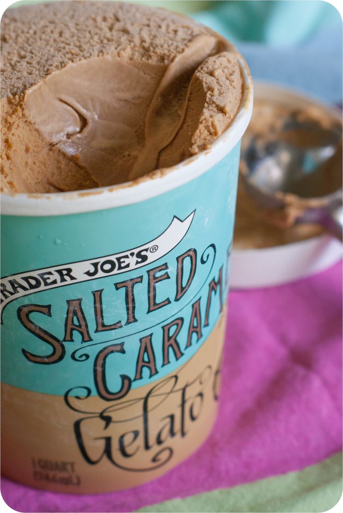 trader joe's salted caramel gelato review : weekly tj's review series from bakeat350.blogspot.com