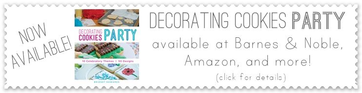 decorating cookies party book