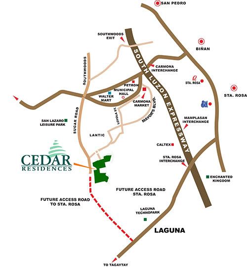 CEDAR MAP