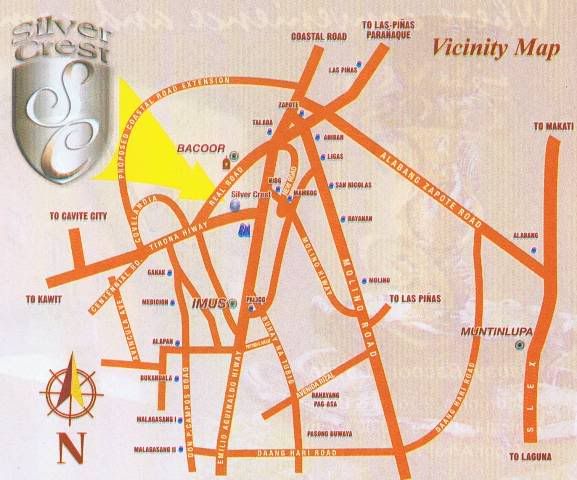 silvercrest map