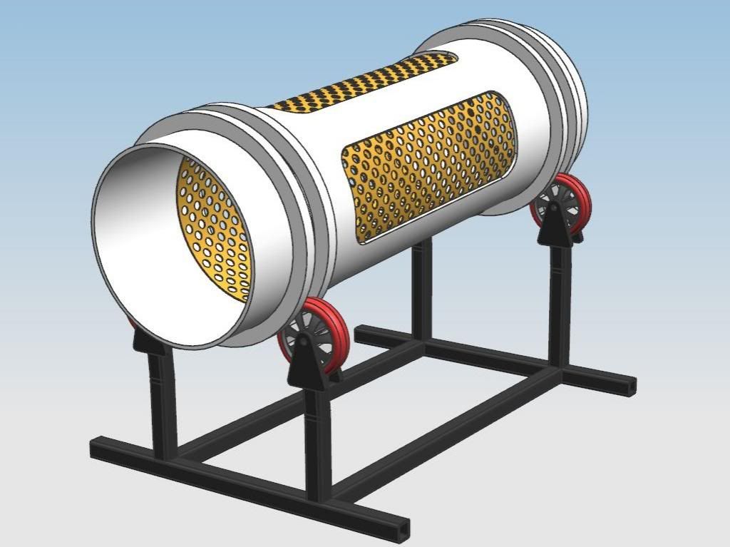 Poly pipe trommel (Page 1) / Do It Yourself (DIY) Projects
