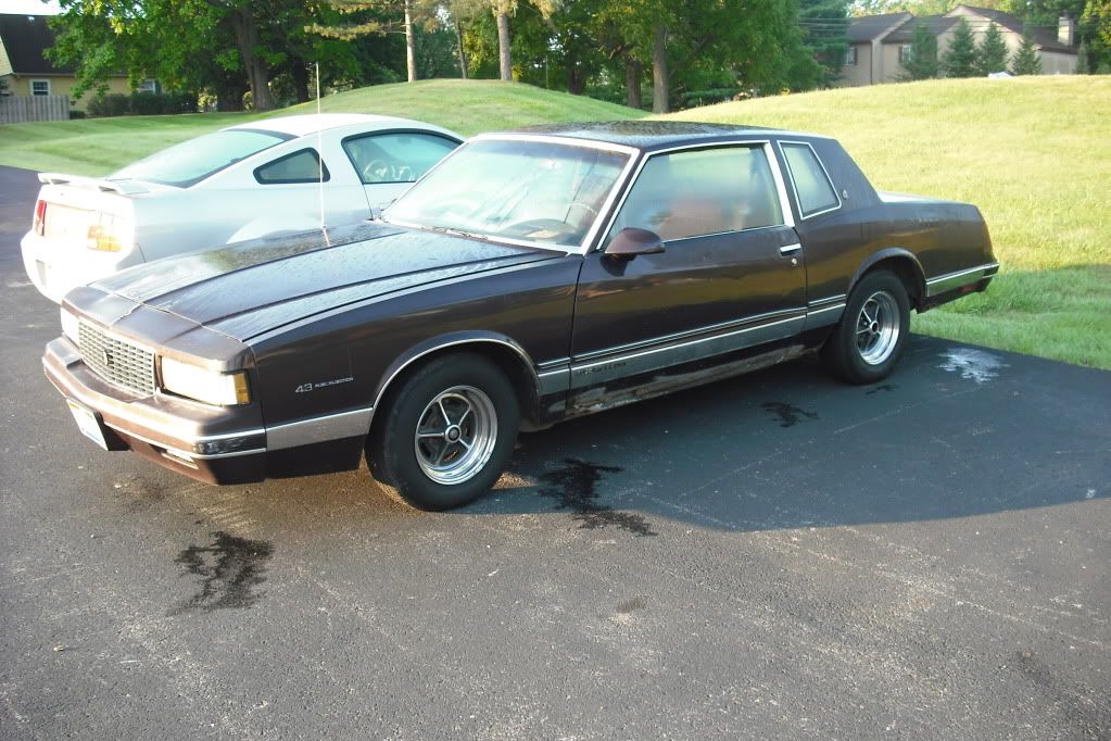 87' Monte Carlo Luxury Sport 43 TBI Auto 86k Original Miles