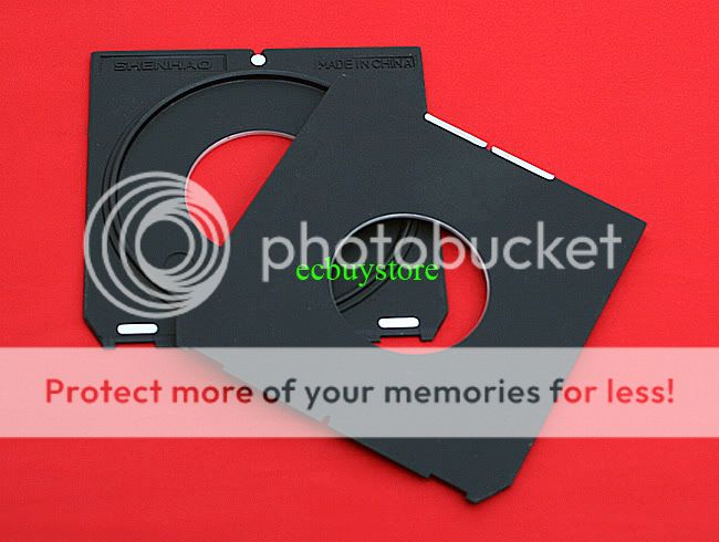 Brand New Flat Lens Board Copal/Compur/Prontor #0 #1 #3 For Linhof And 