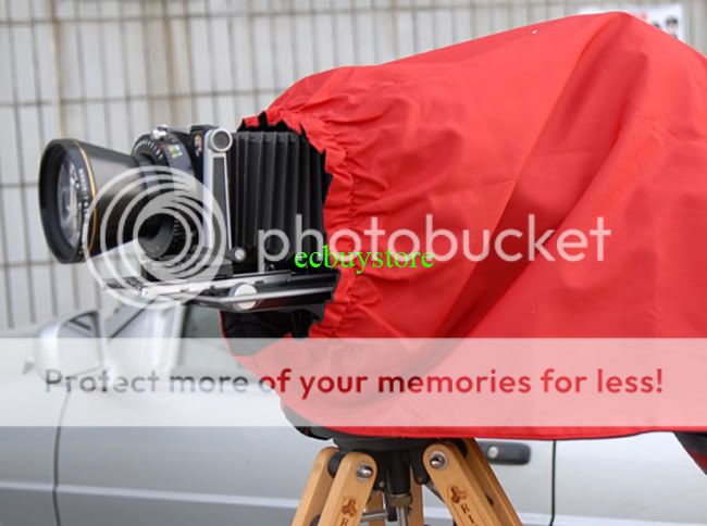 Dark Cloth Focusing Hood for 4x5 Large Format Camera