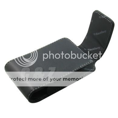 Leather Case Belt Clip Pouch Fo BlackBerry Torch 9800 d  