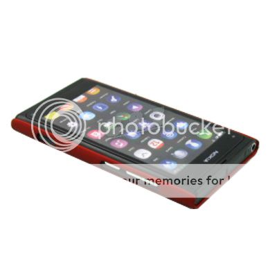   RUBBER CASE BACK COVER + LCD FILM FOR NOKIA LUMIA 800 N800 c  