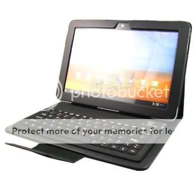 Leather Case Pouch wireless Keyboard For Samsung Galaxy Tab 10.1 GT 