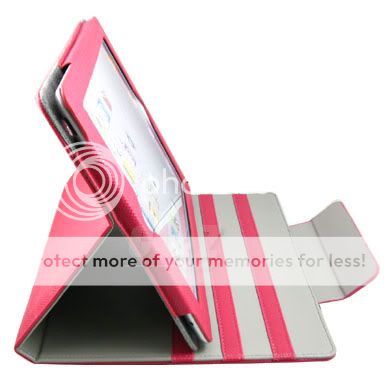 New Leather Case Cover Pouch + LCD Film For Apple iPad 2 h  