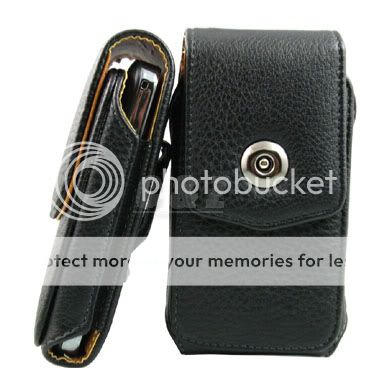 New Leather Case Belt Clip Pouch + LCD Film For NOKIA C7 b1  