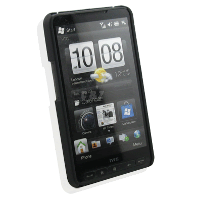 HARD RUBBER CASE BACK COVER FOR HTC HD2 T8585 LEO e  