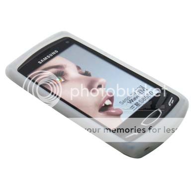 Silicone Cover Case + LCD Film Samsung Wave II S8530 b  