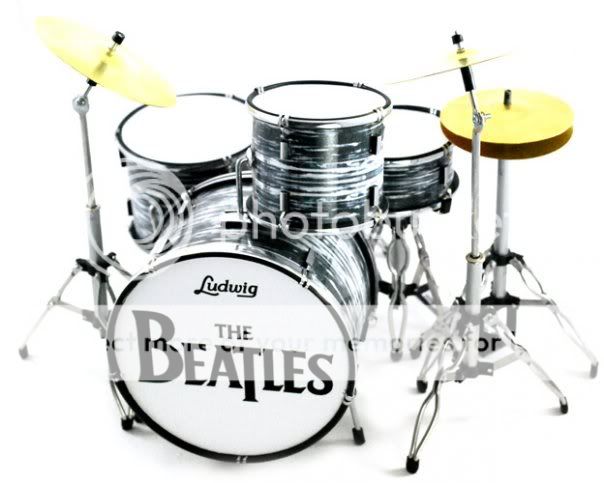 Miniature Drums Ringo Starr The Beatles Oyster Nice  